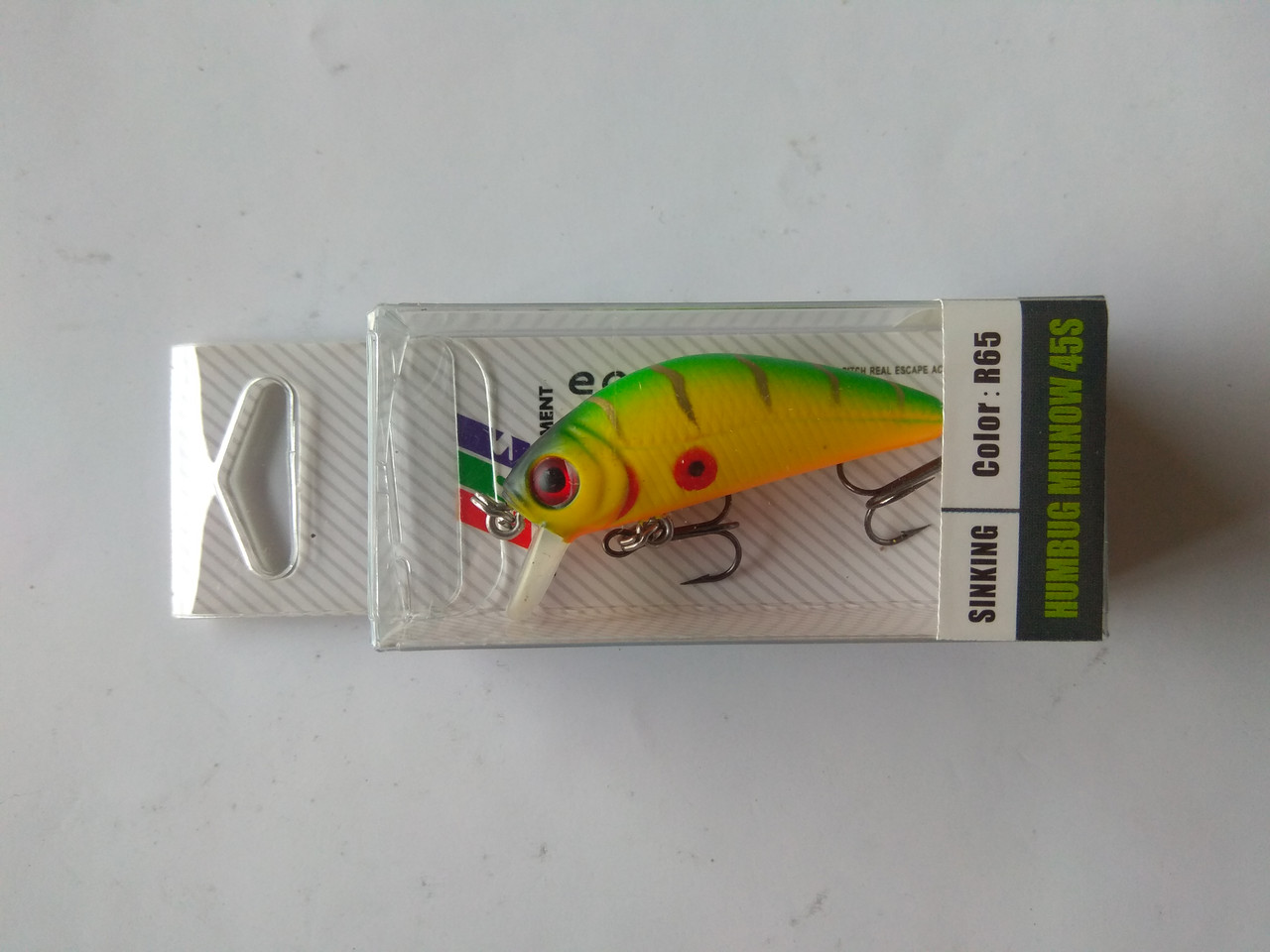 Воблер EOS Humbug Minnow R65