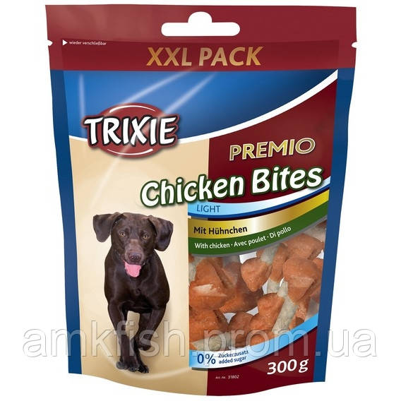 Тrixie PREMIO Chicken Bites лакомство для собак с мясом цыпленка, 300г - фото 1 - id-p119130814