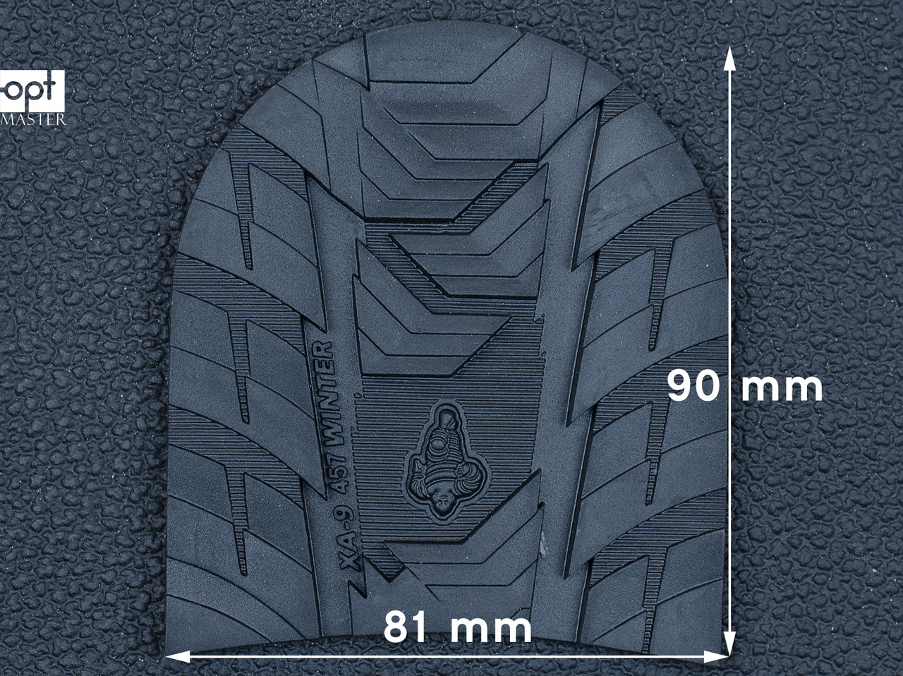 Набійка гумова XA009 WINTER MICHELIN (Франція), р. 39-41, кол. чорний, фото 1