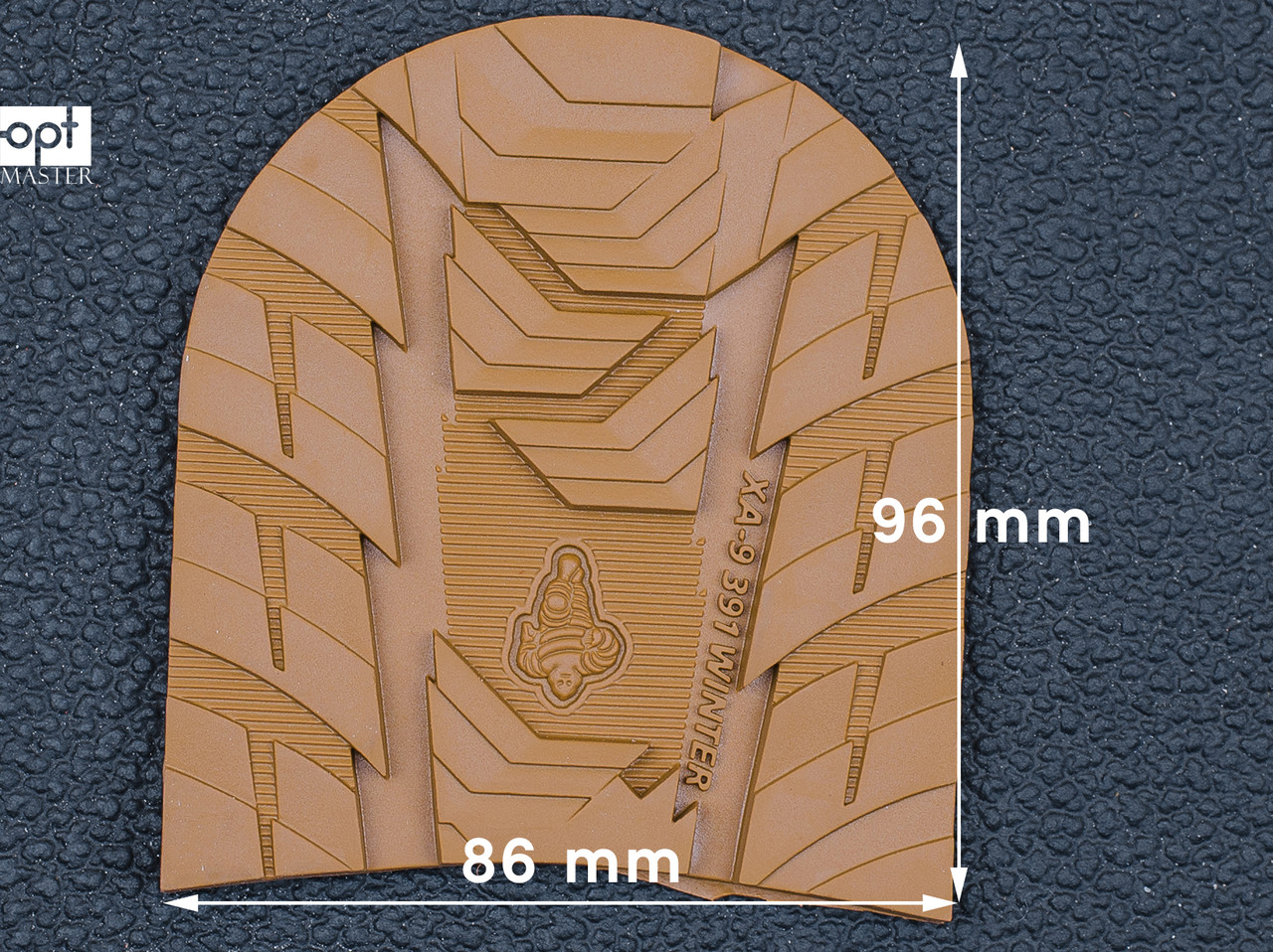 Набійка гумова XA009 WINTER MICHELIN (Франція), р. 42-44, кол. тропік (caramel), фото 1