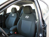 Чехлы для сидений Оригинальные Hyundai Getz (цельный) с 2002 г (Elegant) - Чехлы в салон Хундай Гетс