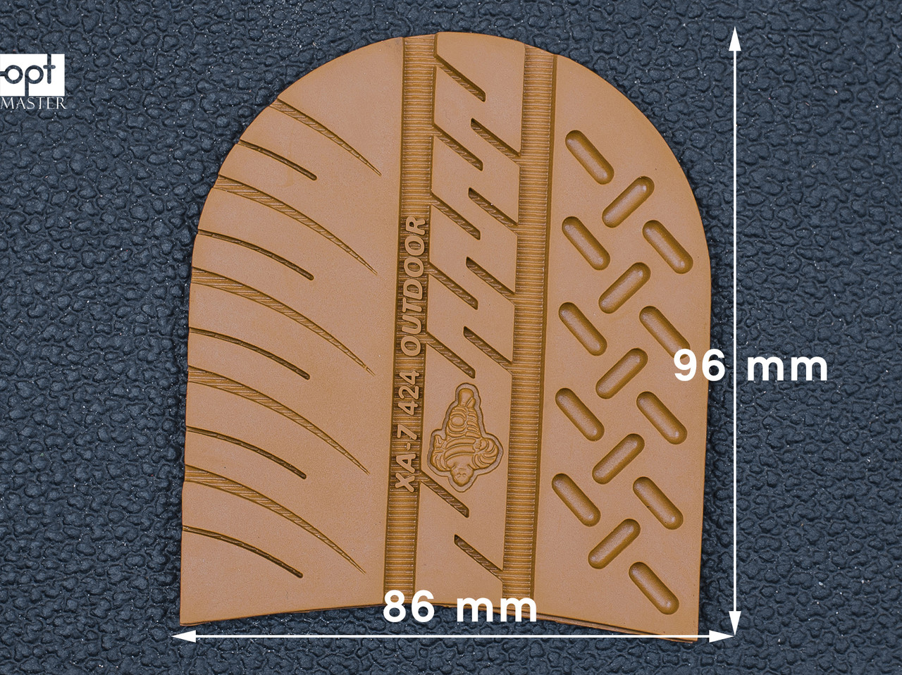 Набійка гумова XA007 OUTDOOR MICHELIN (Франція), р. 42-44, кол. тропік (caramel), фото 1