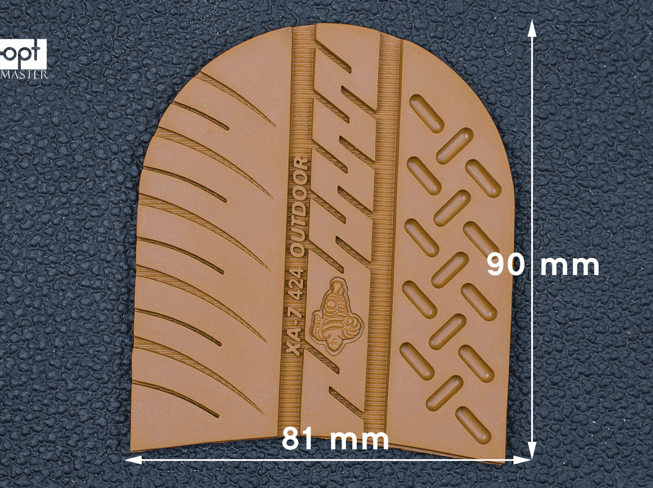 Набійка гумова XA007 OUTDOOR MICHELIN (Франція), р. 39-41, кол. тропік (caramel), фото 1