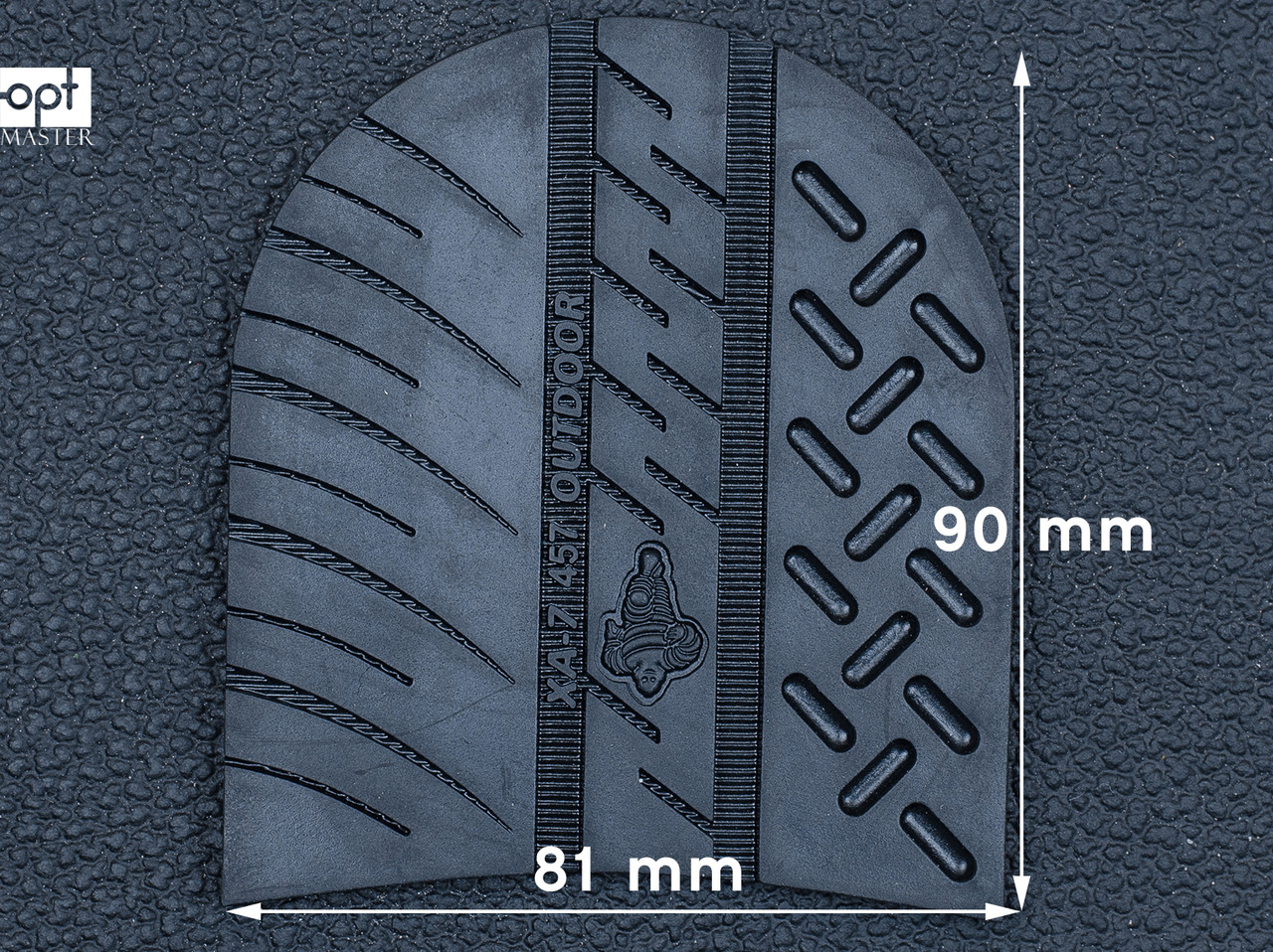 Набійка гумова XA007 OUTDOOR MICHELIN (Франція), р. 39-41, кол. чорний, фото 1