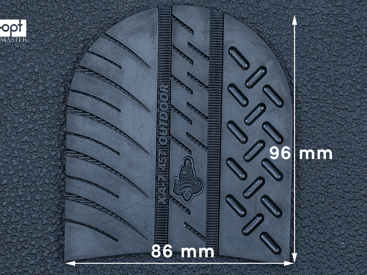 Набійка гумова XA007 OUTDOOR MICHELIN (Франція), р. 42-44, кол. чорний, фото 1