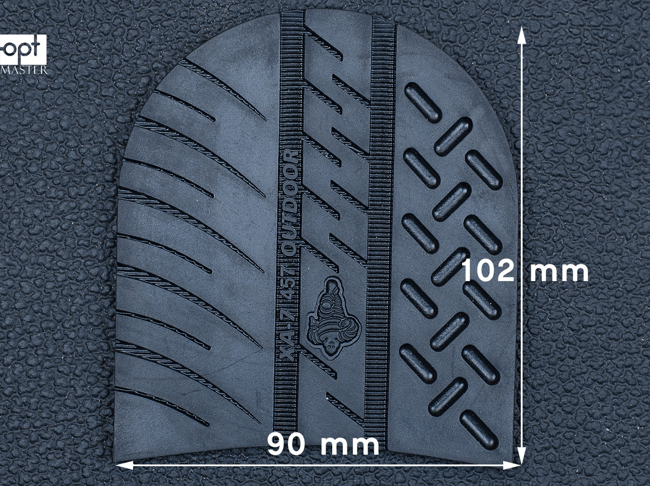 Набійка гумова XA007 OUTDOOR MICHELIN (Франція), р. 45-47, кол. чорний, фото 1