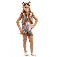Карнавальный костюм Бобра для девочек возрастом от 3 до 7 лет