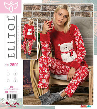 Піжама жіноча "Elitol" Туреччина тепла, фото 1