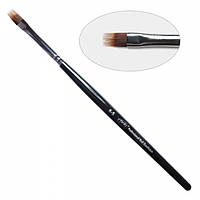 6D. Кисть для дизайну омбре 6-s PNB, нейлон / Nail Art Brush fork 6-s, nylon