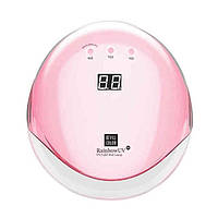 Лампа світлодіодна UV/LED SUN Rainbow 5H, 60 Вт, таймер 10, 30, 60 і 120 сек, колір рожевий