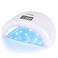 Лампа светодиодная UV/LED SUN 1S, 48 Вт, таймер 10,30,60,99 сек, с дисплеем, цвет белый