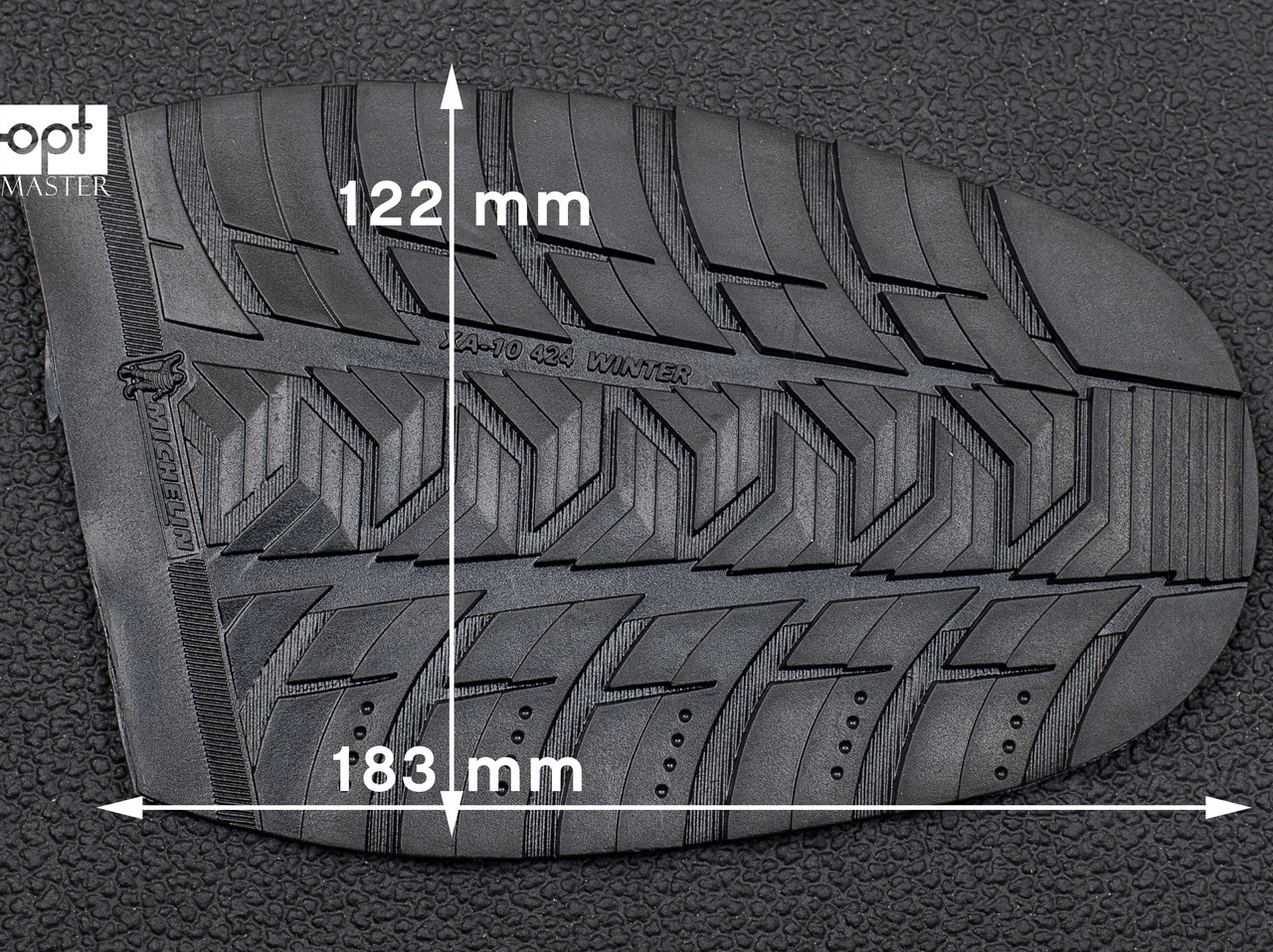Гумова профілактика XA010 WINTER MICHELIN (Франція), р. 45-47, кол. чорний (black)