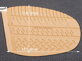 Гумова профілактика XA008 OUTDOOR MICHELIN (Франція), р. 42-44, кол. бежевий (honey)