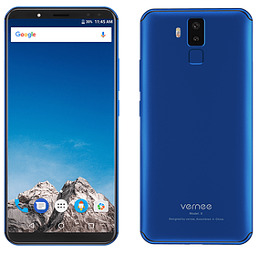 Смартфон Vernee X Black Blue 4/64 Гб 6200мА·год