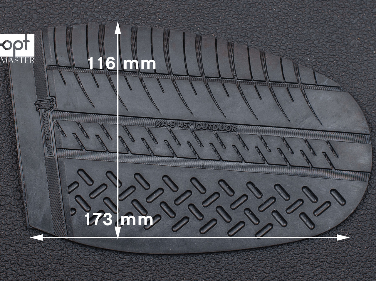 Гумова профілактика XA008 OUTDOOR MICHELIN (Франція), р. 42-44, кол. чорний (black), фото 1