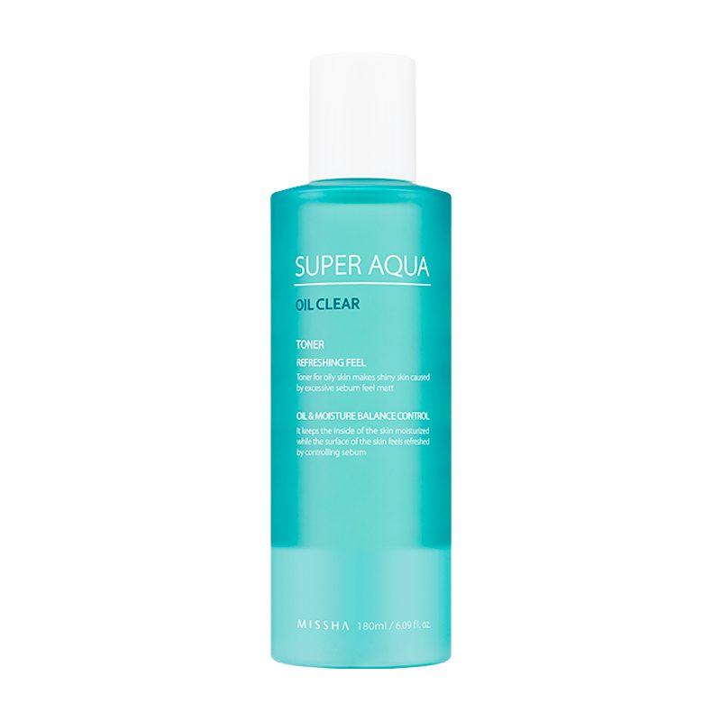 Тонер для жирної шкіри Missha Super Aqua Oil Clear Toner 180 мл