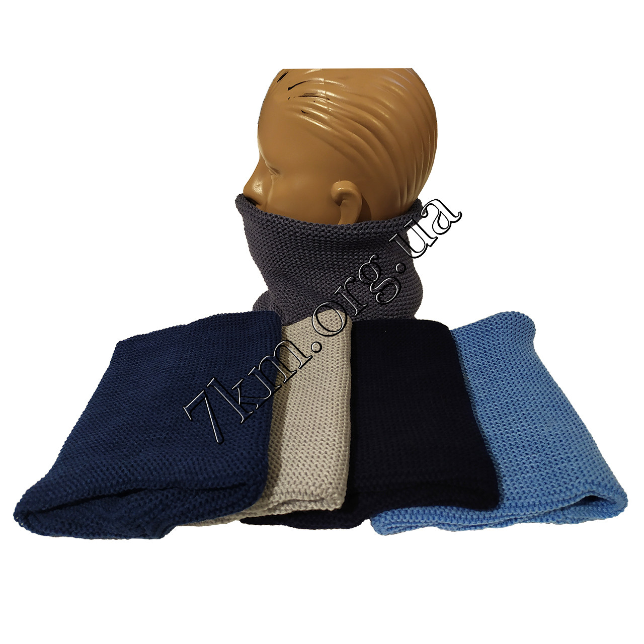 Хомут дитячий в'язання для хлопчиків Польща Оптом 7794, фото 1