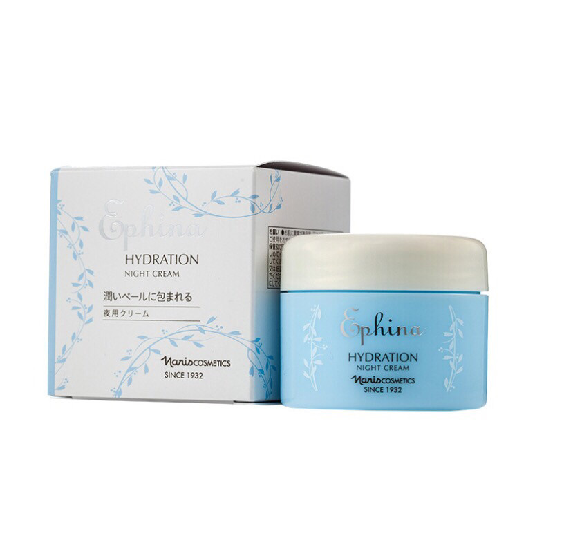 NARIS Ephina Hydration Nignt Cream Зволожувальний нічний крем із гіалуроновою кислотою