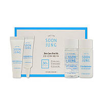 Мінінабір для чутливої шкіри Etude House Soon Jung Skin Care Trial Kit 15 мл, 15 мл, 7 мл, 5 мл