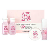 Доглядовий набір для обличчя Etude House Pink Vital Water 4 set 15 мл, 5 мл, 10 мл, 15 мл