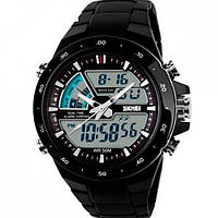 Мужские наручные часы Skmei 1016 Shark (Black)