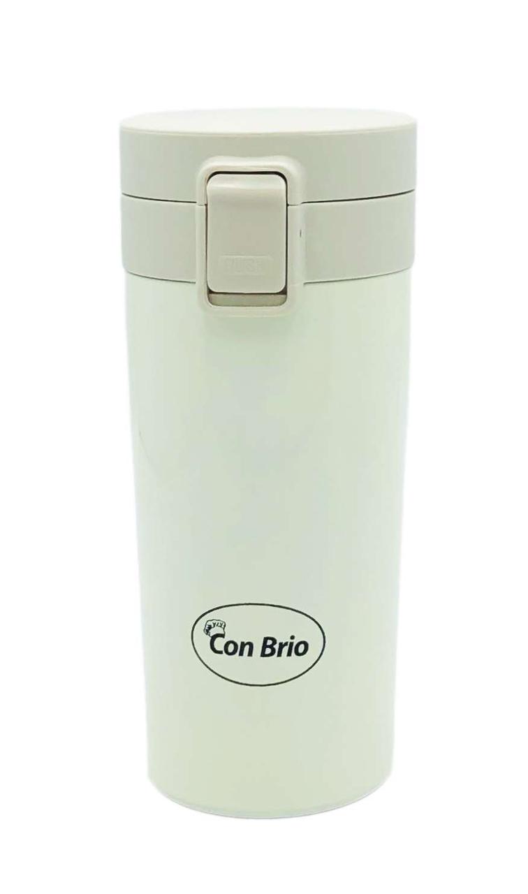 Термокружка з нержавіючої сталі Con Brio (Кон Бріо) 300 мл (CB-385) Білий