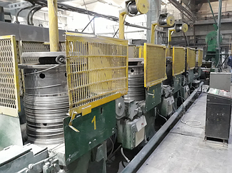 Автоматизация волочильного стана (протяжного стана) для производства проволоки. 1