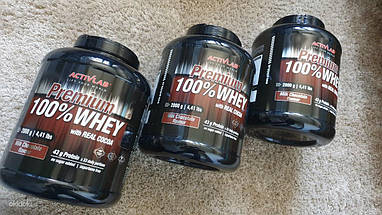 Сироватковий протеїн Activlab Premium 100% Whey 2000 г шоколад чилі, фото 5