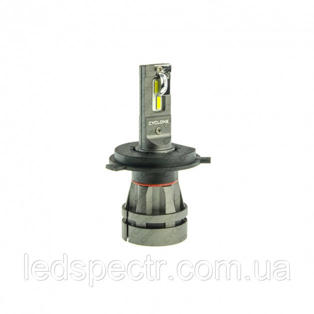 Автолампа CYCLONE LED H4 H/L 5000K 5100Lm CREE type 27S, фото 1