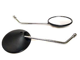 Дзеркала на скутер 8 мм кругле чорне (10036123)