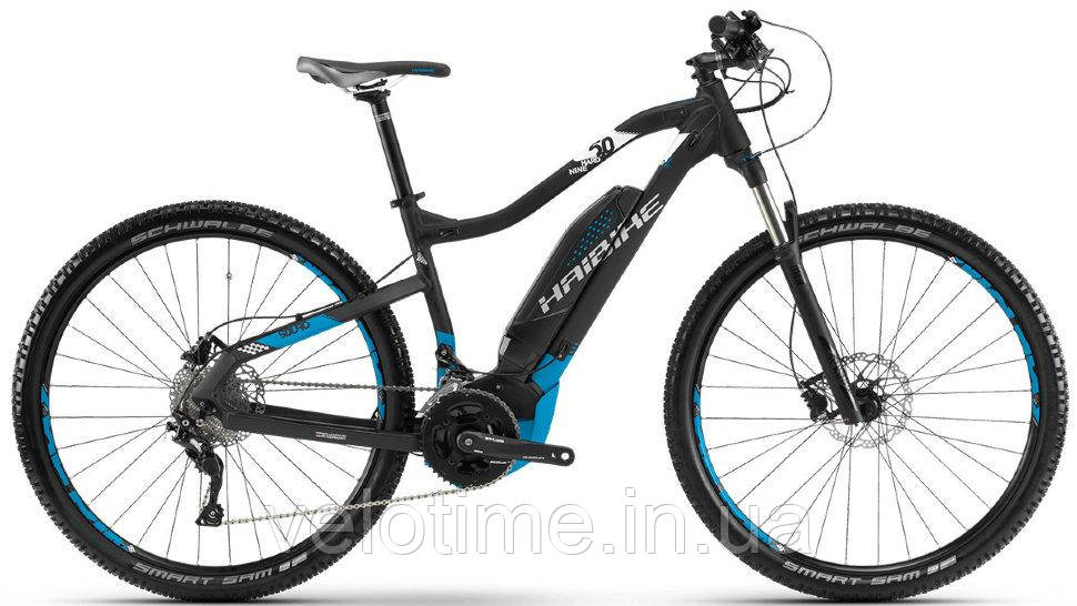 Haibike SDURO HardNine 5.0 29 500Wh 2018 (L, чорний-синій)