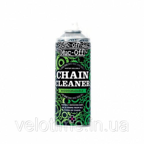Чистка для велосипедного ланцюга Muc-Off Bio 400ml (чорний-зелений), фото 1