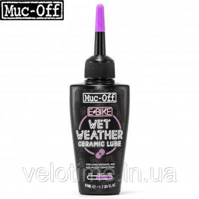 Мастило для ланцюга Muc-Off E-bike Wet 50ml (чорний), фото 1