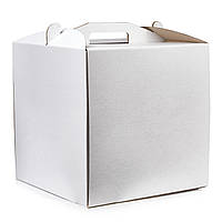 Коробка для торта из микрогофры, размер 300*400*400мм.
