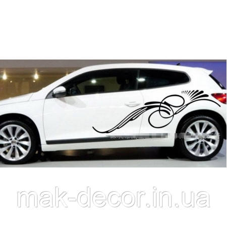 Вінілові наклейки на авто " Абстракція 024 " 40х175 см