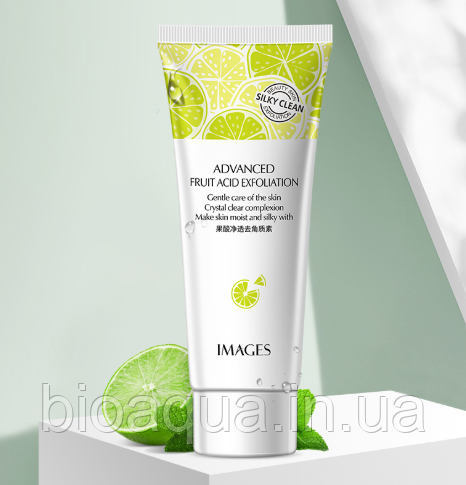 Пілінг скатка для особи Images Advanced Fruit з фруктовими кислотами 80 g