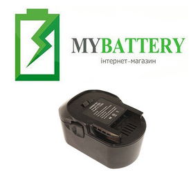 Акумулятор для шурупокрута AEG B1414G 4932352110 1400 mAh 14.4 V чорний