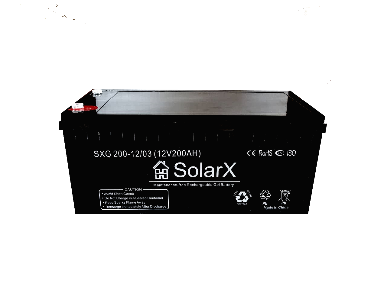 Гелевий акумулятор SolarX SXG 200-12