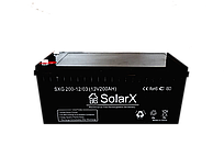 Гелевий акумулятор SolarX SXG 200-12