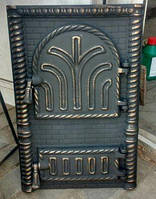 Дверцята для каміна, печі, барбекю "Цеглинка"