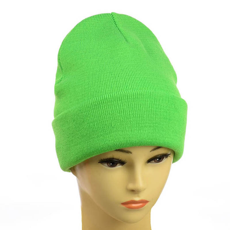 Шапкалопата "New" без декору салатовий