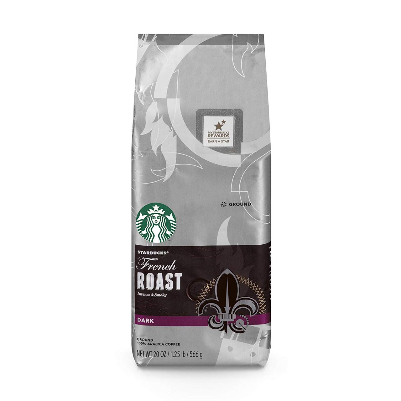 Мелена кава Starbucks Dark French Roast 566 грамів, США