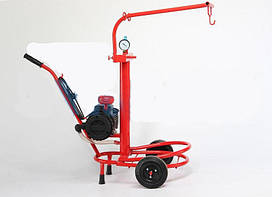 Доїльна установка ДУ-1500 Берізка в зборі на каркасі