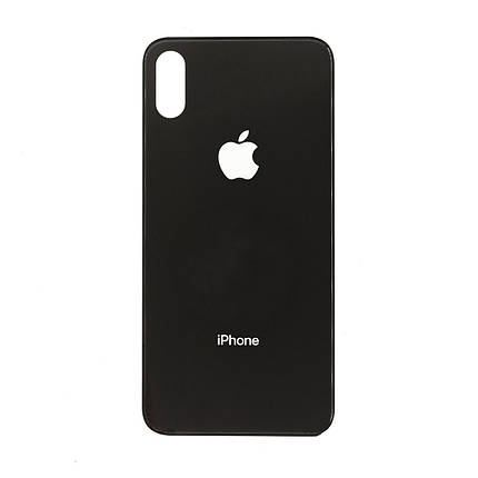 Задня кришка iPhone XS black, фото 2