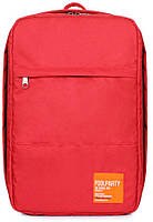 Рюкзак для ручной клади Poolparty красный 20 л