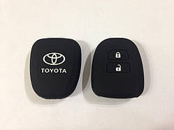 Силіконовий чохол на ключ Toyota 2 кнопки тип2