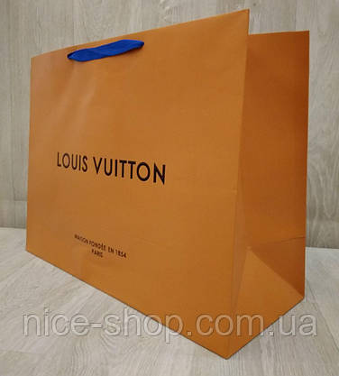 Подарунковий пакет Louis Vuitton,горизонт super maxi, фото 4