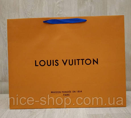 Подарунковий пакет Louis Vuitton,горизонт super maxi, фото 6