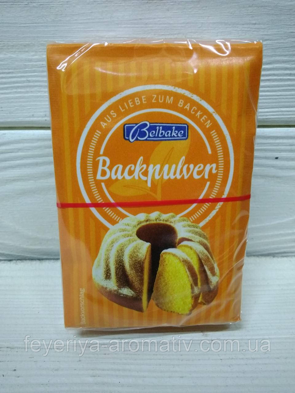 Розпушувач тіста Belbake Backpulver 15г х 10 шт. (Польща)