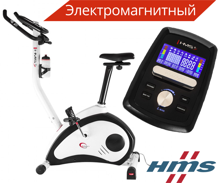 Електромагнітний велотренажер HMS M0410-i До 150 кг